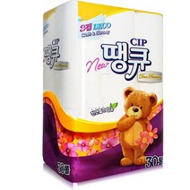 땡큐 데코 엠보싱 3겹 30롤 x 1개 천연펄프 고급 화장실 욕실 화장지 휴지 티슈 도매 추천