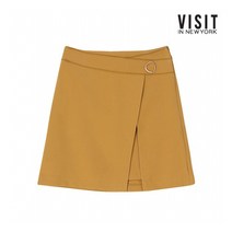 [비지트인뉴욕(VISIT IN NEWYORK)] 슬릿 랩 스커트(VU9SR15)