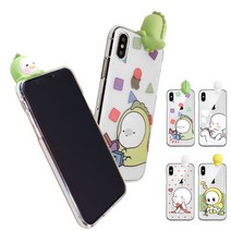 [Hidi] LG V50S (V510) / 바니 옴팡이 러빙 피규어 클리어젤리 케이스, 리본츄, 선택옵션