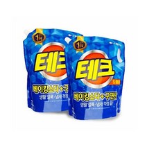 PM LG 테크 베이킹소다 구연산 액체세제 2L+2L, 일반용(2L+2L)