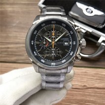 다이버시계 학생시계 시티즌 럭셔리 뉴 스테인리스 스틸 스포츠 방수 남성용 쿼츠