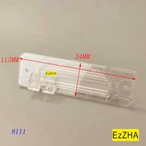 블랙박스자동차 후방 보기 백업 카메라 브래킷 번호판 조명 르노 삼성 QM5 MK1 KPQ A32 Koleos 2007-2017, 01 single Bracket