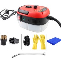 업소용스팀청소기 전기 스팀 고온 살균 주방 자동차 청소 110 2500W, 7.red - AU - 110V