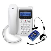 모토로라 CT511RA 유선전화기 + 오빌 HP-103 헤드셋 전환기, 단품