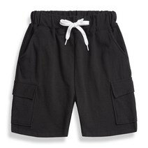 모니즈 S~5XL 공용 빅사이즈 편안한 특양면 카고 밴딩 반바지 여름 트레이닝복 츄리닝 하프 TRS003