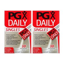 네추럴팩터스 PGX 데일리 싱글 스틱 2.5g 잔탄검 알긴산나트륨 30포 2개