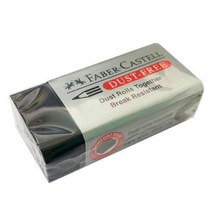 파버카스텔 더스트 프리 지우개 블랙 중(187282) 보드마카 사무 연필 함 샤프 문구 정리 서류 파일, 본상품선택