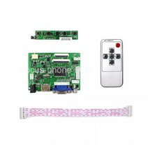 만능ad보드 모니터 영상보드 노트북패널 diy용 HDMI VGA 제어 보드 LCD LED 스크린 컨트롤러 드라이버 HSD140PHW1 B140XW01 LP140WH1 LP140W, [02] B140XW01