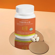 비울땐효소정 락토페린 유산균 모로오렌지 발효율피 소화 효소, 1박스, 60캡슐