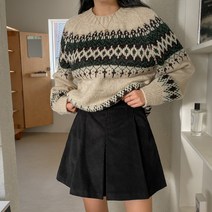 뒷밴딩코듀로이하프큐롯팬츠
