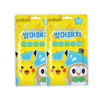 맑은누리 2023 포켓몬 썸머패치 27매입 모기패치 붙이는 스티커, 0.4g, 2개