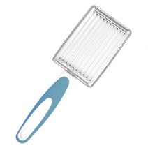 내구성 오찬 휴대용 야채 날카로운 블레이드 햄 토마토 감자 양파 도구 가제 슬라이스, 푸른