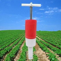 비료주입기 밭 농사 살포기 수동, 스텐 비료 살포기(비료 5-35그램), 1개