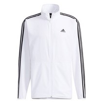 아디다스 집업 트랙탑 머스트해브 3ST CL 자켓 화이트