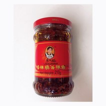 [천천중국식품]로깐마 향라추이 밥도둑 고추기름장 210g, 1개