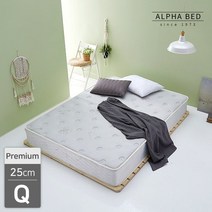 알파침대 릴리 필로우탑 독립스프링 매트리스 25cm 퀸배송비 별도