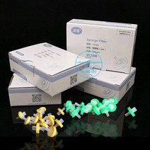 농업용 여과기 100 개묶음 실험실 13mm 25mm 소재 나일론PESPTFEMCE섬유 유리 Millipore 멤브레인 주사기 필터 022045um 기공 크기, 13mm 0.22um PTFE
