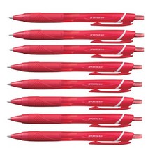 유니 제트스트림 유성볼펜 0.7mm SXN-150-07 레드, 8개