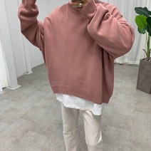 스트릿제이 크롭 루즈핏 니트