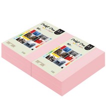 종이문화 프린트프로 칼라복사지 A5 80g No.23 코스모스핑크 1000매