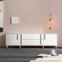 [천삼백케이] [나무뜰] 켄트 1800 TV 거실장 MRF001, 바닐라우드