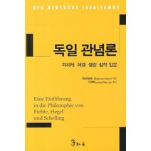 독일 관념론:피히테 헤겔 셸링 철학 입문, 용의숲, 게르하르트 감 저