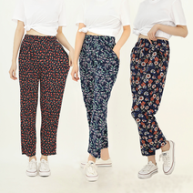 가을바지 꽃무늬 몸빼바지 까실이바지 고무줄바지 밴딩바지 작업복 꽃바지 홈웨어 단체복 편한바지
