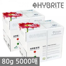 IEY225854vshop [APP] 하이브라이트 A4 복사용지 80g 2Box (5000매)