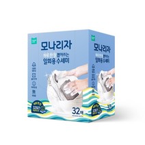 모나리자 하루 한 장 뽑아쓰는 일회용 수세미 32매 x 3팩, 3개