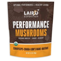 해외 Laird Superfood 버섯 차가 동충하초 마이타케