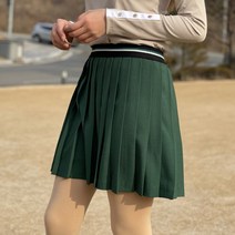 밴드 컬러풀 주름 골프치마 여름 봄 가을 치마바지 스커트
