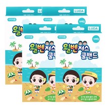 루다 윌벤져스 쿨밴드/모기밴드 18매입 *4팩, 1세트