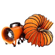 시로코팬 송풍기 환풍기 220v 산업 환기 배풍기, 8인치 휴대용 축류팬(200MM)