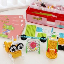 (다르담) 과학 교구 로봇 블록 스타터 A 122pcs