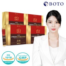 보뚜 6년근 고려홍삼정 순수 홍삼스틱 골드 10g x 30p, 300g, 4개