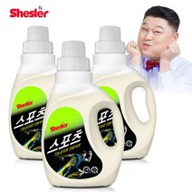 쉬슬러 쉬슬러 스포츠의류 도복 등산복 냄새제거 650ml 3개, 단일옵션