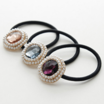 제이로렌 제이로렌 01H0226 엔틱 크리스탈 진주 헤어끈