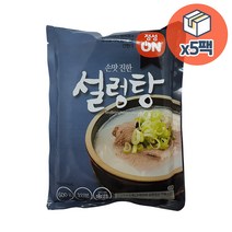손맛 진한 설렁탕600g 5팩 10팩 냉동식품 넉넉한양, 600g, 5개