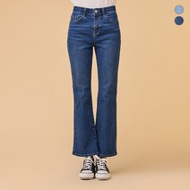 [JAJU/자주] 여 부츠컷 데님 팬츠 2종택1