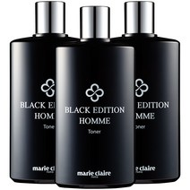 마리끌레르 블랙 에디션 옴므 스킨 200ml 토너 1~3개, 3개