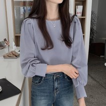 바이제이가먼트 멜로우 심플리 루즈핏 블라우스