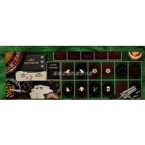 카드게임 아컴호러 플레이매트 아딱 보드게임 개인매트 AHLCG playmat, 플레이어 퍼플 30x35