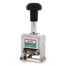 아톰 날짜 인쇄기 스탬프 넘버링 ADSM-10 도장 숫자 bumak*3000EA, 본상품선택