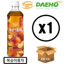 대호식품 대호 복숭아홍차 액상 슬러시 1000ml7배희석, 단품