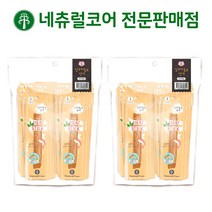 네츄럴코어 고양이 미트스틱, 실꼬리돔 명태 40p(20p x 2개)