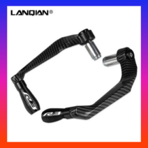 오토바이 액세서리 레버 가드 브레이크 클러치 핸들 바 보호대 야마하 YZFR3 YZF R3 2015 2016 2017 YZFR6 YZF R6 R6S, R3 logo