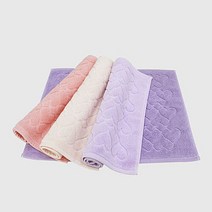 송월타올 [송월타월] 스윗하트 슈가 발매트, 연분홍