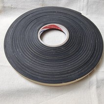 스폰지 고무 박킹 완충 EVA 테이프 3TX20mmX10m 접착, 1개