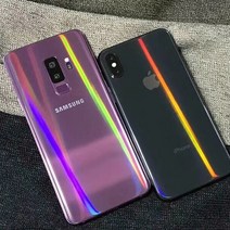 틴다 아이폰 14 플러스 13 12 미니 11프로 맥스 SE3 2 XS XR 8 7플러스 오로라 션샤인 후면 보호필름, 1개