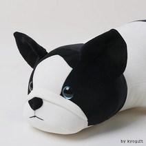 푸른눈 프렌치 독 프랜치 프렌치독인형 토이웍스 강아지인형 불독 장난감, 단품